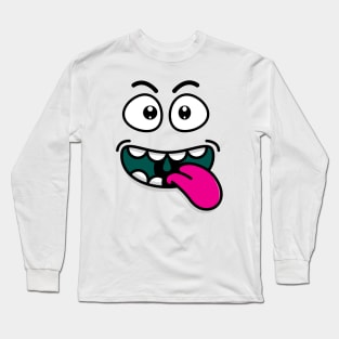 Funny Face Long Sleeve T-Shirt